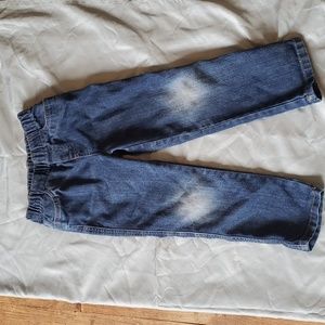 Boys jeans size 5 elastic waistband